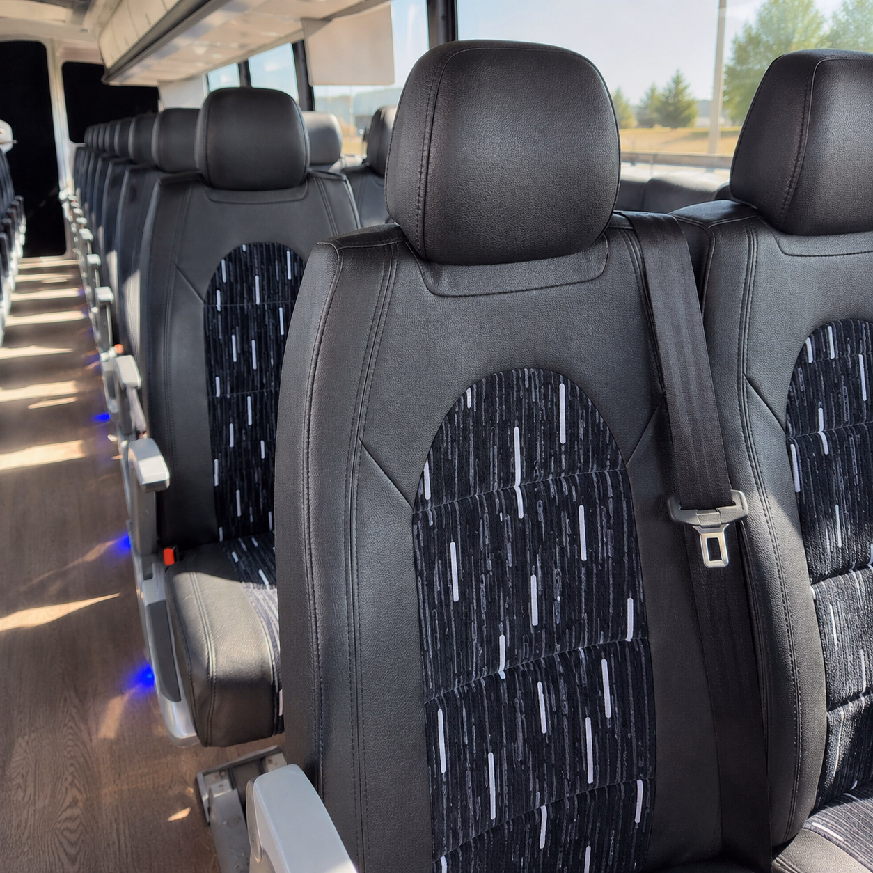 for long distance military and government runs a motorcoach makes every mile easier
