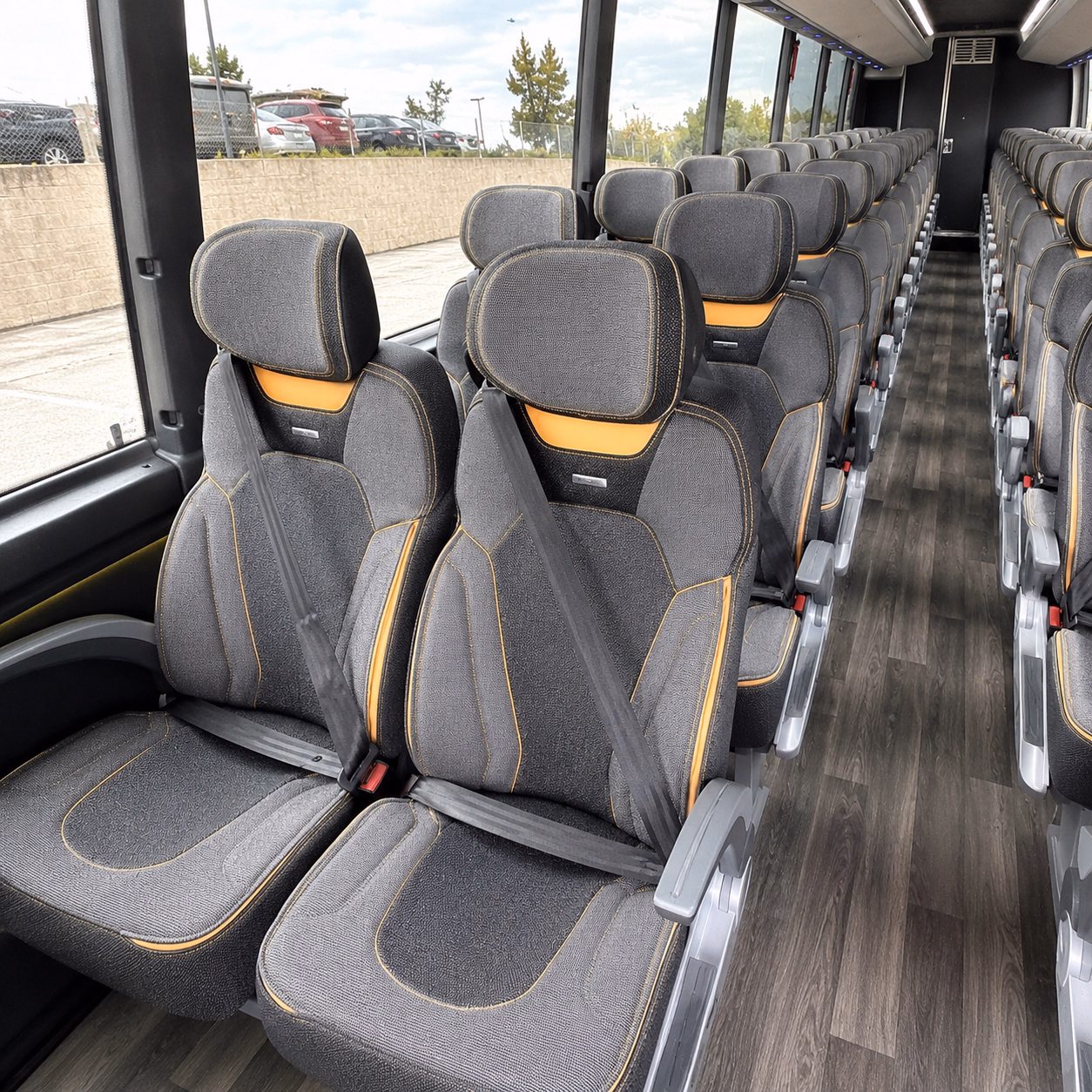 palm bay airport transportation onboard seating