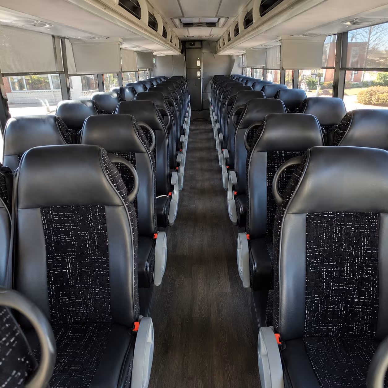 palm bay charter bus rental inside
