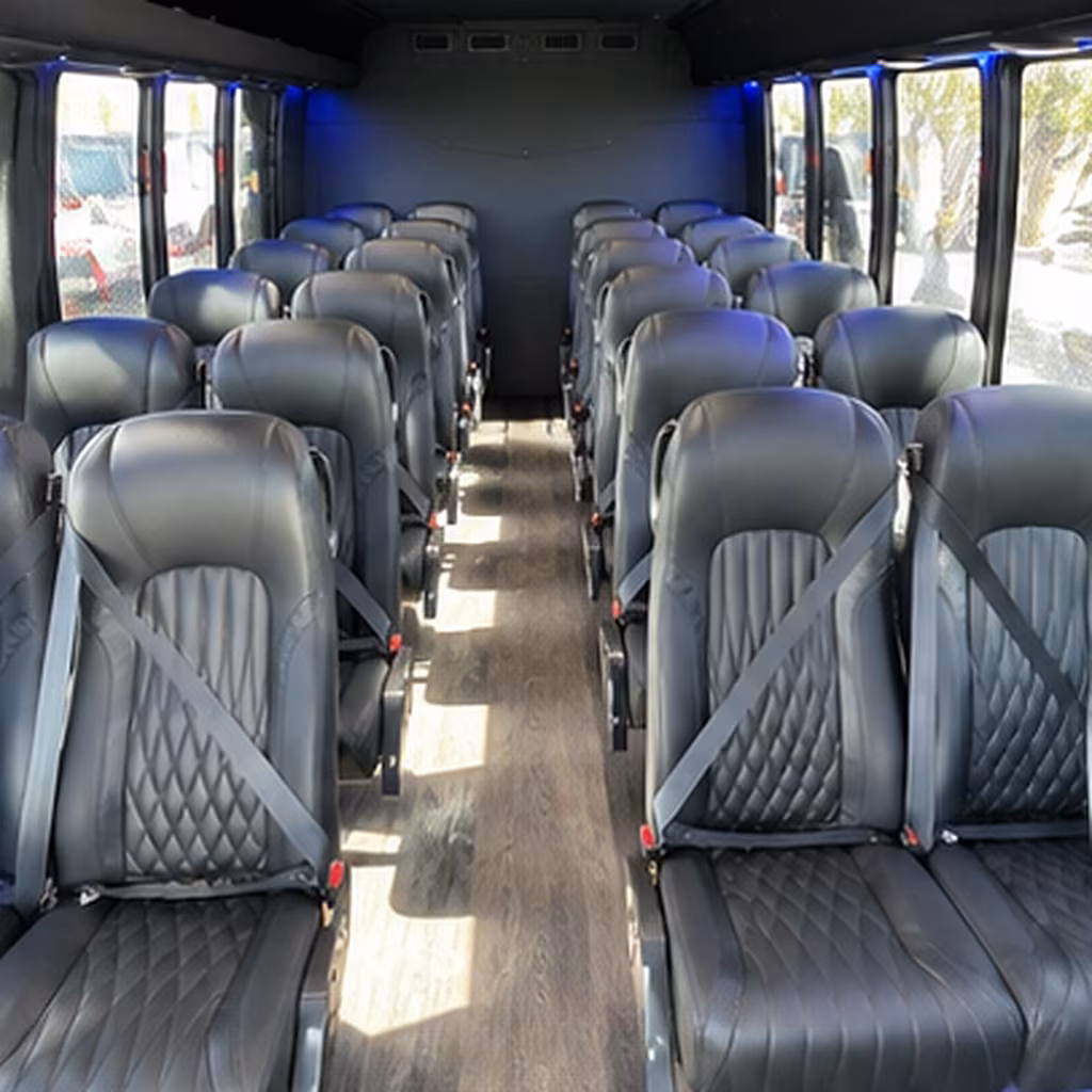 palm bay prom transportation onboard seating