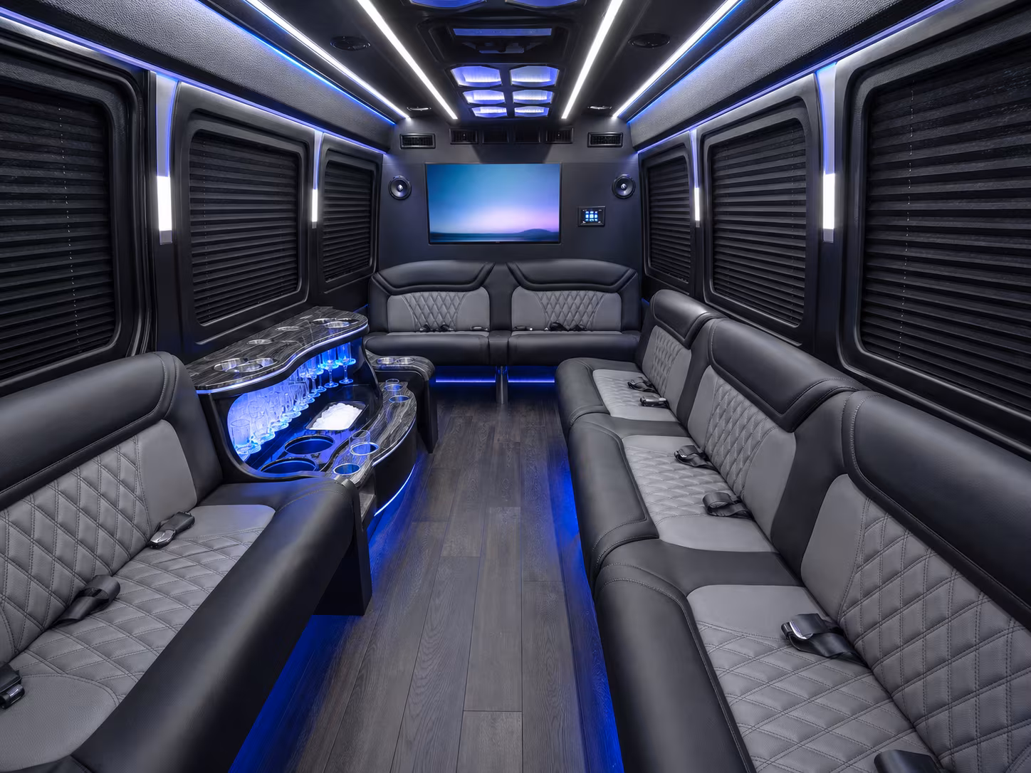 palm bay sporting event transportation onboard seating